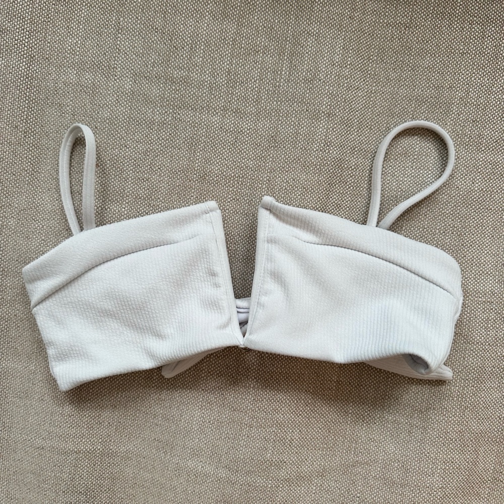White Bikini Top